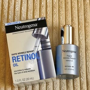 ✨Brand NEW/Never Used Neutrogena Rapid Wrinkle Repair Retinol Oil Facial Serum✨